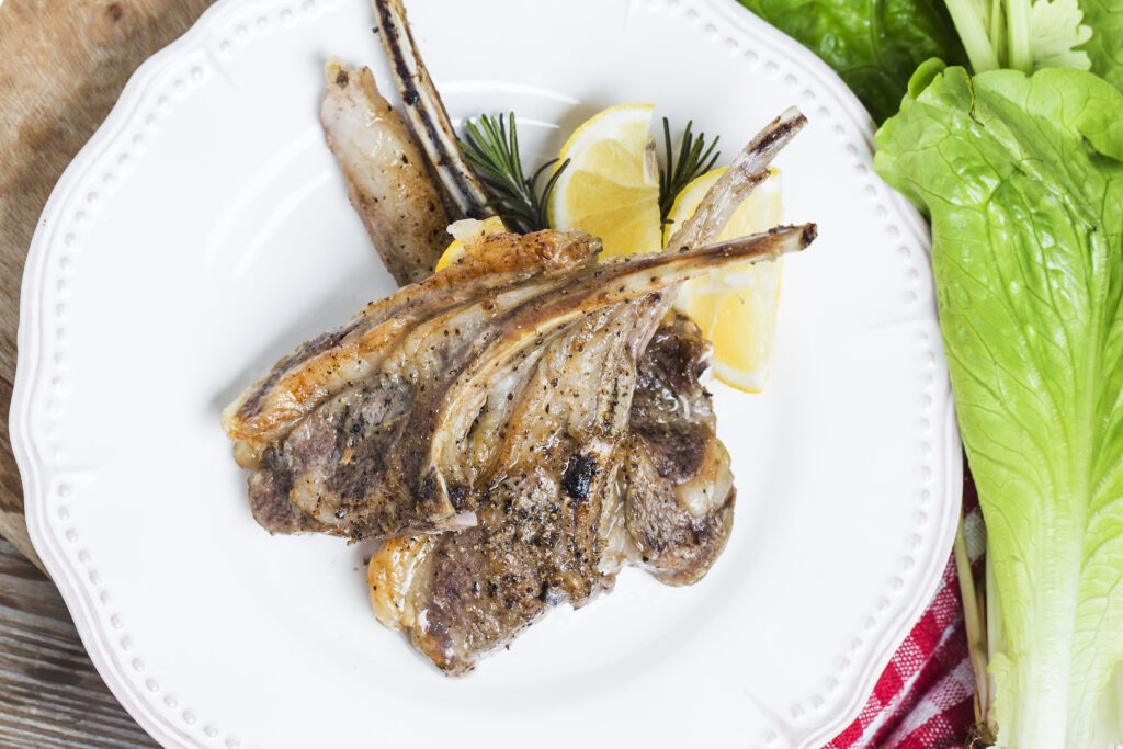 Costillas de cordero gourmet