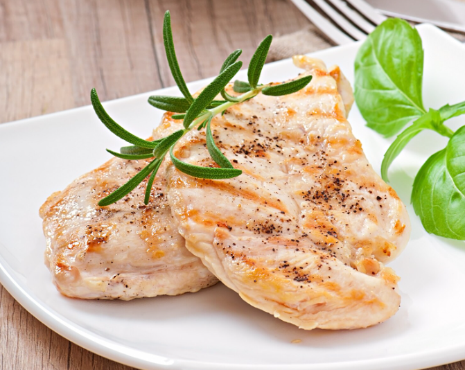 Características de la pechuga de pollo premium