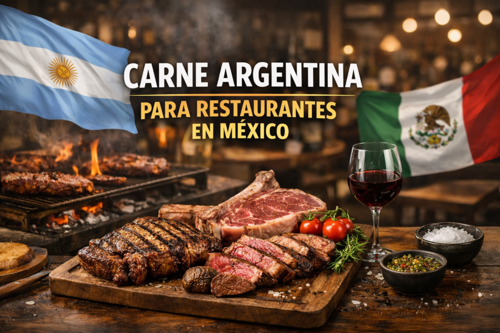 Carne argentina para restaurantes en México